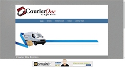Desktop Screenshot of courieroneexpress.com